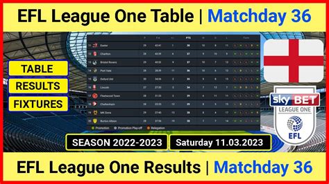 League One play.